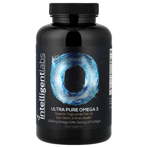 <img alt="Intelligent Labs, Ultra Pure Omega 3, 120 Softgels (750 mg per Softgel)" title="Intelligent Labs, Ultra Pure Omega 3, 120 Softgels (750 mg per Softgel),5060742431598"