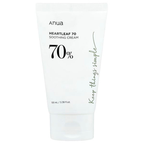 <img alt="Anua, Heartleaf 70% Soothing Cream, 3.38 fl oz (100 ml)" title="Anua, Heartleaf 70% Soothing Cream, 3.38 fl oz (100 ml),8809640731587"