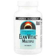 <img alt="Source Naturals, Elan Vital Multiple, 90 Tablets" title="Source Naturals, Elan Vital Multiple, 90 Tablets,021078000600"