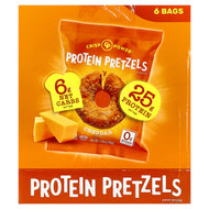 <img alt="Crisp Power, Protein Pretzels, Cheddar, 6 Bags, 1.75 oz (50 g) Each" title="Crisp Power, Protein Pretzels, Cheddar, 6 Bags, 1.75 oz (50 g) Each,850047451392"