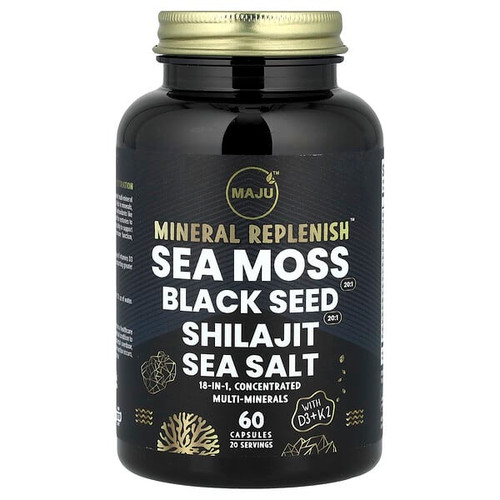 <img alt="Maju Superfoods, Mineral Replenish , 60 Capsules" title="Maju Superfoods, Mineral Replenish , 60 Capsules,851870008388"