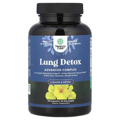 <img alt="Natures Craft, Lung Detox, 120 Capsules" title="Natures Craft, Lung Detox, 120 Capsules,850054294203"