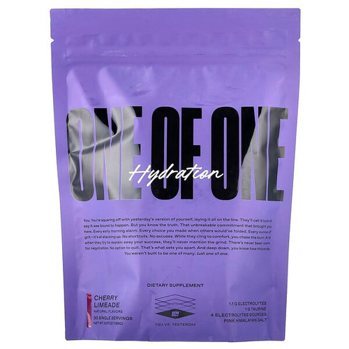 <img alt="ONE OF ONE, Hydration, Cherry Limeade, 30 Sachets, 6.67 oz (189 g)" title="ONE OF ONE, Hydration, Cherry Limeade, 30 Sachets, 6.67 oz (189 g),628235090032"