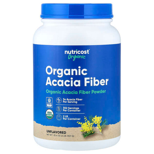 <img alt="Nutricost, Organic Acacia Fiber Powder, Unflavored, 32.4 oz (907 g)" title="Nutricost, Organic Acacia Fiber Powder, Unflavored, 32.4 oz (907 g),810014672328"