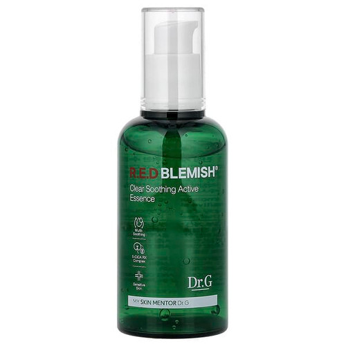<img alt="Dr. G, R.E.D Blemish, Clear Soothing Active Essence, For Sensitive Skin, 2.7 fl oz (80 ml)" title="Dr. G, R.E.D Blemish, Clear Soothing Active Essence, For Sensitive Skin, 2.7 fl oz (80 ml),8809695367083"