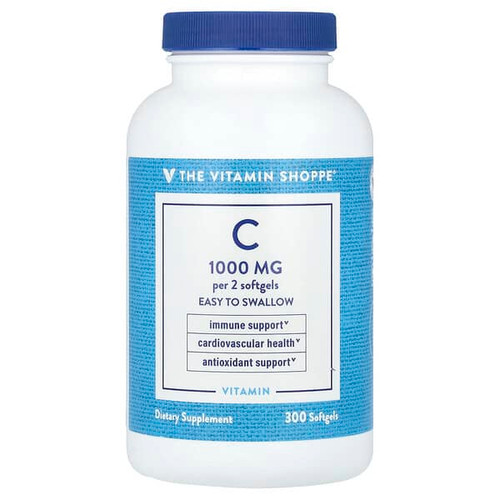 <img alt="The Vitamin Shoppe, Vitamin C, 300 Softgels" title="The Vitamin Shoppe, Vitamin C, 300 Softgels,766536018291"