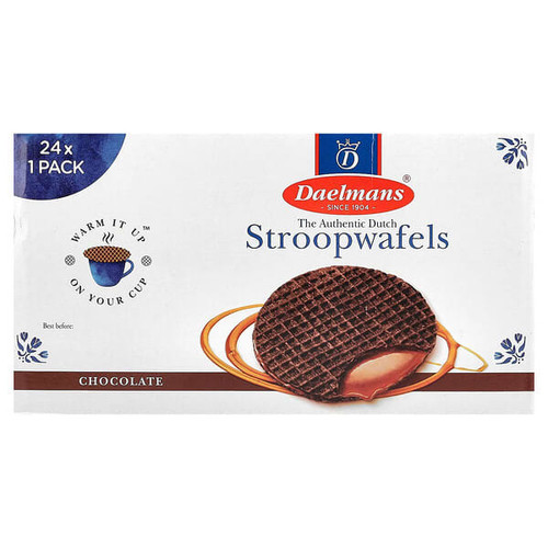 <img alt="Daelmans, Stroopwafels, Chocolate, 24 Waffles, 1.27 oz (36 g) Each" title="Daelmans, Stroopwafels, Chocolate, 24 Waffles, 1.27 oz (36 g) Each,20811288030825"