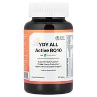 <img alt="YDY, All Active BQ10 With Quatrefolic, 60 Tablets" title="YDY, All Active BQ10 With Quatrefolic, 60 Tablets,860011829300"