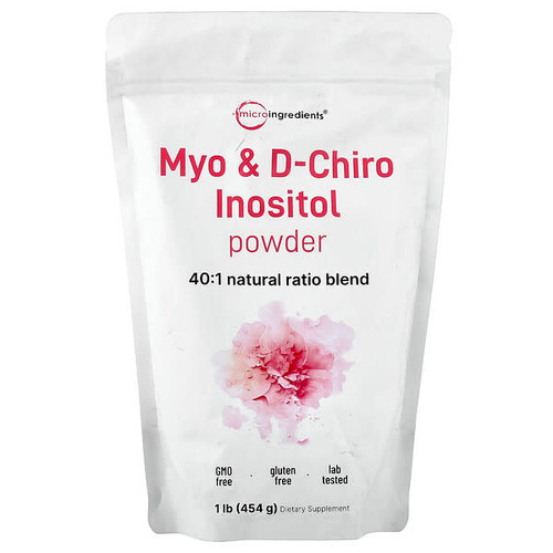 <img alt="Micro Ingredients, Myo & D-Chiro Inositol Powder, 1 lb (454 g)" title="Micro Ingredients, Myo & D-Chiro Inositol Powder, 1 lb (454 g),850056167833"