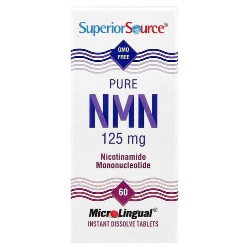 <img alt="Superior Source, Pure NMN, 60 Instant Dissolve Tablets" title="Superior Source, Pure NMN, 60 Instant Dissolve Tablets,076635921508"