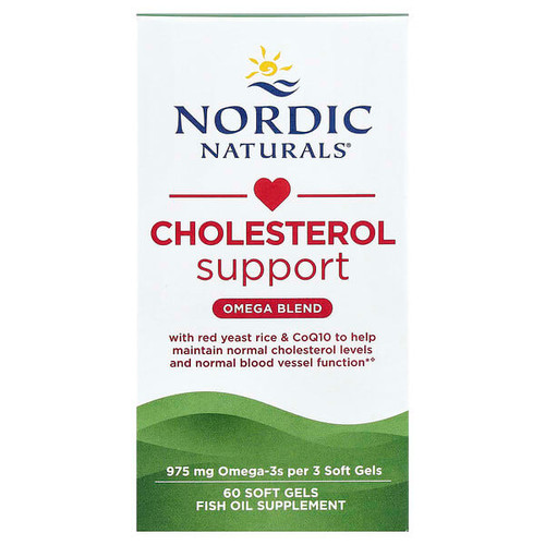 <img alt="Nordic Naturals, Cholesterol Support, Omega Blend, 60 Soft Gels" title="Nordic Naturals, Cholesterol Support, Omega Blend, 60 Soft Gels,768990018602"