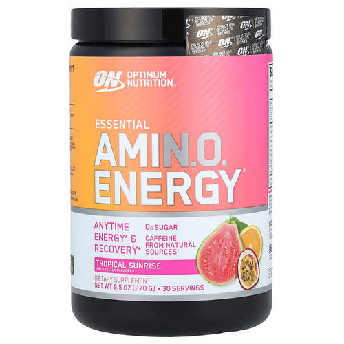 <img alt="Optimum Nutrition, Essential Amin.O. Energy, Tropical Sunrise, 9.5 oz (270 g)" title="Optimum Nutrition, Essential Amin.O. Energy, Tropical Sunrise, 9.5 oz (270 g),748927069068"