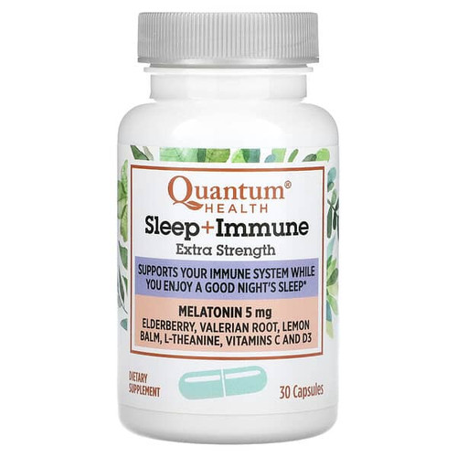 <img alt="Quantum Health, Sleep + Immune, Melatonin, 30 Capsules" title="Quantum Health, Sleep + Immune, Melatonin, 30 Capsules,046985060561"