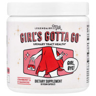 <img alt="Legendairy Milk, Girls Gotta Go, Urinary Tract Health, 60 Vegan Capsules" title="Legendairy Milk, Girls Gotta Go, Urinary Tract Health, 60 Vegan Capsules,810097410398"