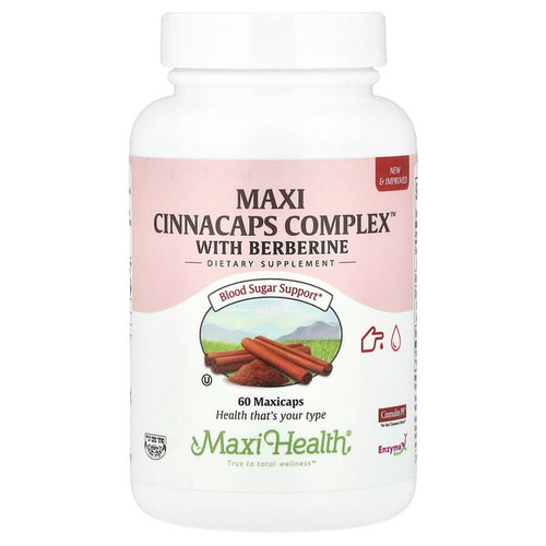 <img alt="Maxi Health, Maxi Cinnacaps Complex With Berberine, 60 Maxicaps" title="Maxi Health, Maxi Cinnacaps Complex With Berberine, 60 Maxicaps,753406440061"