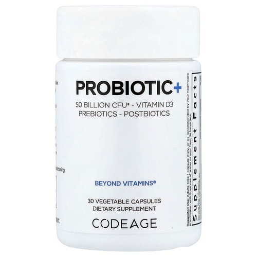 <img alt="Codeage, Probiotic+, 30 Vegetable Capsules" title="Codeage, Probiotic+, 30 Vegetable Capsules,850068815999"