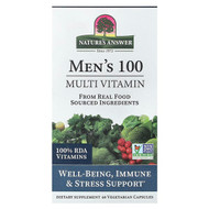 <img alt="Natures Answer, Mens 100, Multivitamin, 60 Vegetarian Capsules" title="Natures Answer, Mens 100, Multivitamin, 60 Vegetarian Capsules,083000165825"