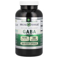 <img alt="Amazing Nutrition, GABA, 750 mg, 300 Veggie Capsules" title="Amazing Nutrition, GABA, 750 mg, 300 Veggie Capsules,819209026113"