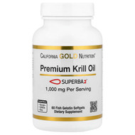 <img alt="California Gold Nutrition, Premium Krill Oil with Superba2, 1,000 mg, 60 Softgels" title="California Gold Nutrition, Premium Krill Oil with Superba2, 1,000 mg, 60 Softgels,898220018086"