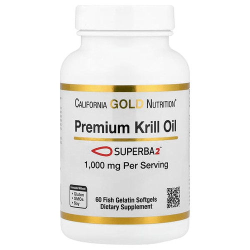 <img alt="California Gold Nutrition, Premium Krill Oil with Superba2, 1,000 mg, 60 Softgels" title="California Gold Nutrition, Premium Krill Oil with Superba2, 1,000 mg, 60 Softgels,898220018086"