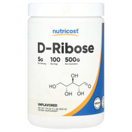 <img alt="Nutricost, D-Ribose, Unflavored, 17.9 oz (500 g)" title="Nutricost, D-Ribose, Unflavored, 17.9 oz (500 g),810014679204"