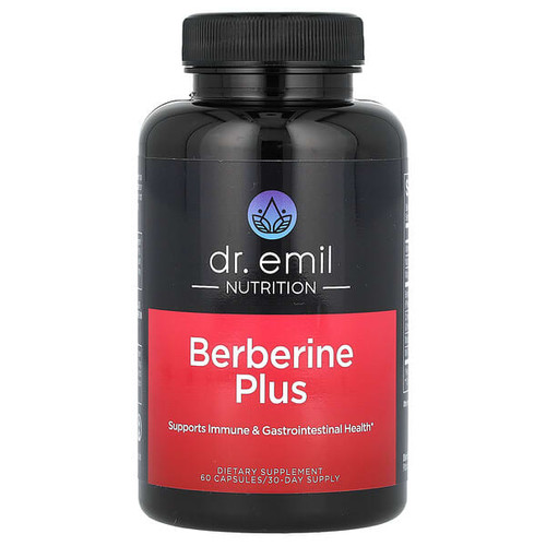 <img alt="Dr. Emil Nutrition, Berberine Plus, 60 Capsules" title="Dr. Emil Nutrition, Berberine Plus, 60 Capsules,850002956658"