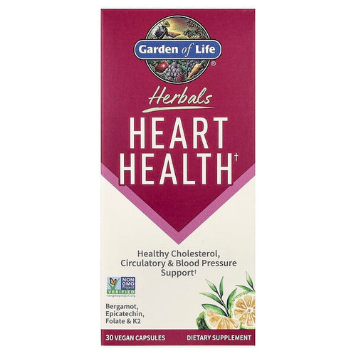 <img alt="Garden of Life, Herbals, Heart Health, Sweet Citrus, 30 Vegan Capsules" title="Garden of Life, Herbals, Heart Health, Sweet Citrus, 30 Vegan Capsules,658010133920"