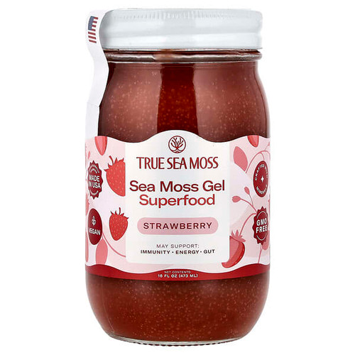 <img alt="True Sea Moss, Sea Moss Gel Superfood, Strawberry, 16 fl oz (473 ml)" title="True Sea Moss, Sea Moss Gel Superfood, Strawberry, 16 fl oz (473 ml),5065006235271"