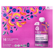 <img alt="Cerebelly, Smoothie, Dairy-Free Organic Puree, 6+ Months, Sweet Potato, Banana, Blueberry, 6 Pouches, 4 oz (113 g) Each" title="Cerebelly, Smoothie, Dairy-Free Organic Puree, 6+ Months, Sweet Potato, Banana, Blueberry, 6 Pouches, 4 oz (113 g) Each,850039383533"