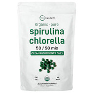 <img alt="Micro Ingredients, Organic Spirulina Chlorella, 2,500 Mini Tablets" title="Micro Ingredients, Organic Spirulina Chlorella, 2,500 Mini Tablets,850074438083"