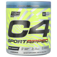 <img alt="C4 - Cellucor, C4 Sport Ripped, Pre-Workout, Artic Snow Cone, 9.9 oz (280 g)" title="C4 - Cellucor, C4 Sport Ripped, Pre-Workout, Artic Snow Cone, 9.9 oz (280 g),842595131567"