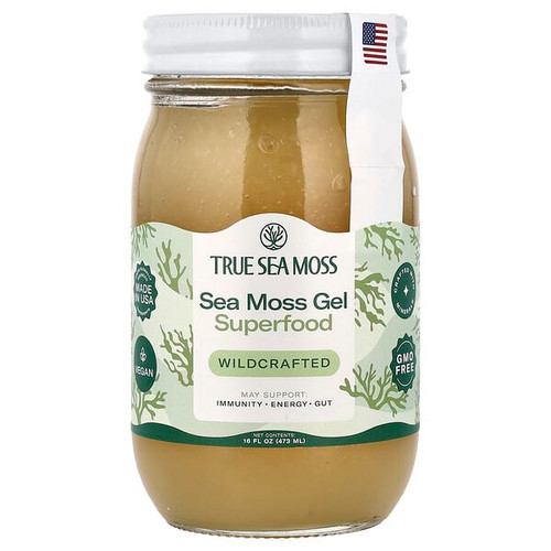 <img alt="True Sea Moss, Sea Moss Gel Superfood, Wildcrafted, 16 fl oz (473 ml)" title="True Sea Moss, Sea Moss Gel Superfood, Wildcrafted, 16 fl oz (473 ml),5065006235073"