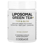 <img alt="Codeage, Liposomal Green Tea+, 60 Vegetable Capsules" title="Codeage, Liposomal Green Tea+, 60 Vegetable Capsules,850049609890"