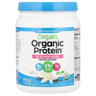 <img alt="Orgain, Organic Protein Powder + 50 Superfoods, Plant-Based, Vanilla Bean, 1.12 lb (510 g)" title="Orgain, Organic Protein Powder + 50 Superfoods, Plant-Based, Vanilla Bean, 1.12 lb (510 g),851770007351"