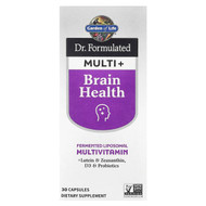 <img alt="Garden of Life, Dr. Formulated Multi+, Brain Health, 30 Capsules" title="Garden of Life, Dr. Formulated Multi+, Brain Health, 30 Capsules,658010134293"