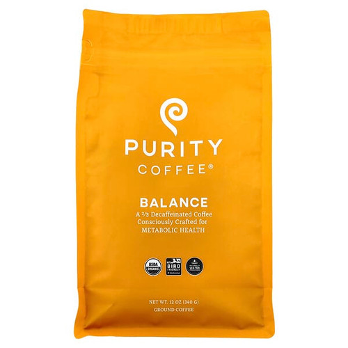 <img alt="Purity Coffee, Balance, Ground, 2-3 Decaffeinated, 12 oz (340 g)" title="Purity Coffee, Balance, Ground, 2-3 Decaffeinated, 12 oz (340 g),850005169284"