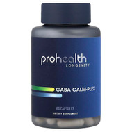 <img alt="ProHealth Longevity, Gaba Calm-Plex, 60 Capsules" title="ProHealth Longevity, Gaba Calm-Plex, 60 Capsules,810159161046"