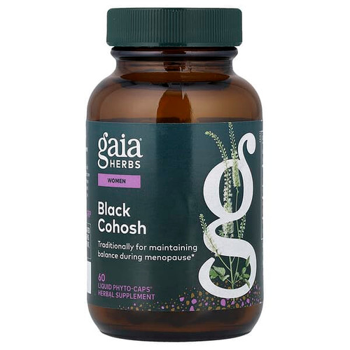 <img alt="Gaia Herbs, Women, Black Cohosh, 60 Liquid Phyto-Caps (400 mg Per cap)" title="Gaia Herbs, Women, Black Cohosh, 60 Liquid Phyto-Caps (400 mg Per cap),751063401906"