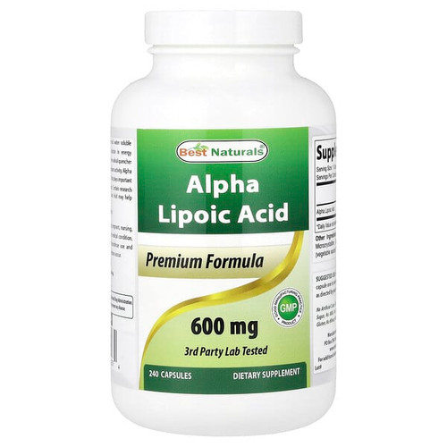 <img alt="Best Naturals, Alpha Lipoic Acid, 600 mg, 240 Capsules" title="Best Naturals, Alpha Lipoic Acid, 600 mg, 240 Capsules,817716012674"