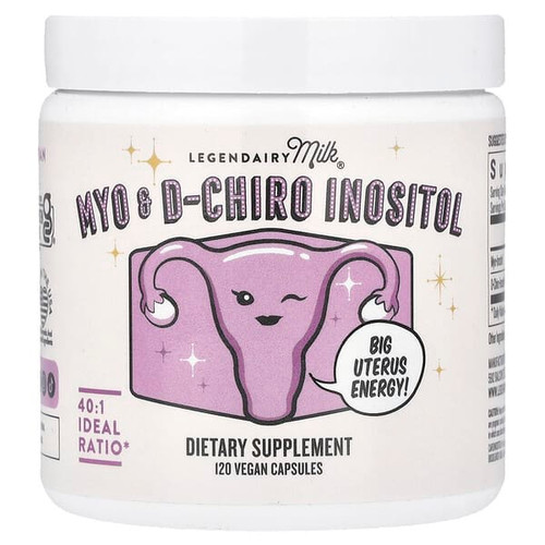 <img alt="Legendairy Milk, Myo & D-Chiro Inositol , 120 Vegan Capsules" title="Legendairy Milk, Myo & D-Chiro Inositol , 120 Vegan Capsules,810097410312"