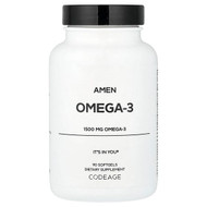 <img alt="Codeage, Amen, Omega-3, 90 Softgels (750 mg per Softgel)" title="Codeage, Amen, Omega-3, 90 Softgels (750 mg per Softgel),850049609159"