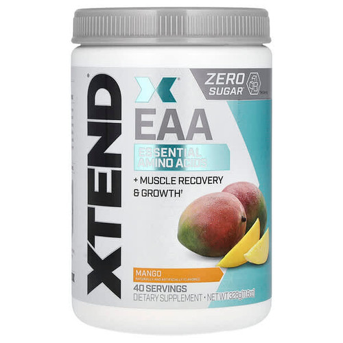 <img alt="XTEND, EAA, Mango, 11.6 oz (328 g)" title="XTEND, EAA, Mango, 11.6 oz (328 g),842595133233"