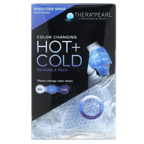 <img alt="TheraPearl, Color Changing Hot + Cold Reusable Pack, Shoulder Wrap with Strap, 1 Wrap" title="TheraPearl, Color Changing Hot + Cold Reusable Pack, Shoulder Wrap with Strap, 1 Wrap,850803002370"