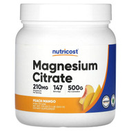 <img alt="Nutricost, Magnesium Citrate, Peach Mango, 17.9 oz (500 g)" title="Nutricost, Magnesium Citrate, Peach Mango, 17.9 oz (500 g),810014674117"