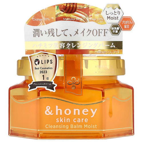 <img alt="&honey, Cleansing Balm Moist , 3.17 oz (90 g)" title="&honey, Cleansing Balm Moist , 3.17 oz (90 g),4589546893643"