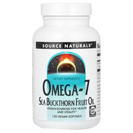 <img alt="Source Naturals, Omega-7, Sea Buckthorn Fruit Oil, 500 mg, 120 Vegan Softgels" title="Source Naturals, Omega-7, Sea Buckthorn Fruit Oil, 500 mg, 120 Vegan Softgels,021078025559"