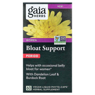 <img alt="Gaia Herbs, Women, Bloat Support, Period, 60 Vegan Liquid Phyto-Caps" title="Gaia Herbs, Women, Bloat Support, Period, 60 Vegan Liquid Phyto-Caps,751063153256"