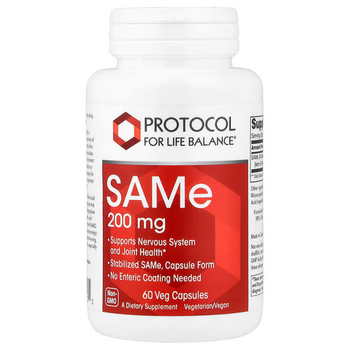 <img alt="Protocol for Life Balance, SAMe , 200 mg, 60 Veg Capsules" title="Protocol for Life Balance, SAMe , 200 mg, 60 Veg Capsules,707359101272"