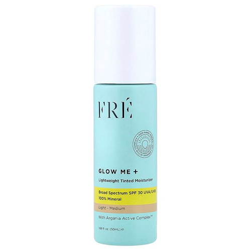 <img alt="Fre, Glow Me+, Lightweight Tinted Moisturizer, SPF 30, Light-Medium, 1.69 fl oz (50 ml)" title="Fre, Glow Me+, Lightweight Tinted Moisturizer, SPF 30, Light-Medium, 1.69 fl oz (50 ml),7290019554004"