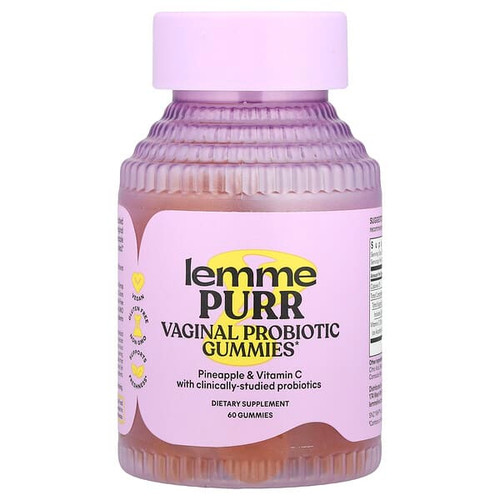 <img alt="Lemme, Purr, Vaginal Probiotic Gummies, Pineapple, 60 Gummies" title="Lemme, Purr, Vaginal Probiotic Gummies, Pineapple, 60 Gummies,850037549122"